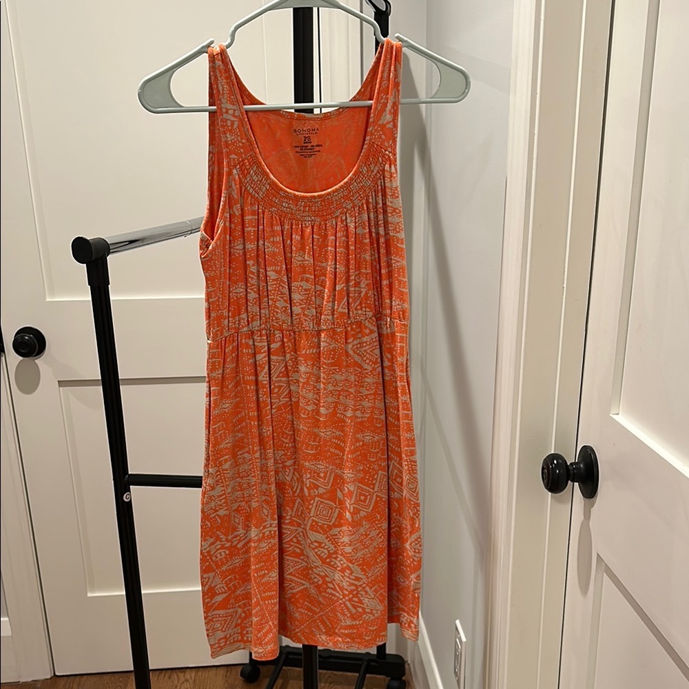 Sonoma Orange Mini Dress